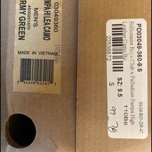 Billionaire boys club boots